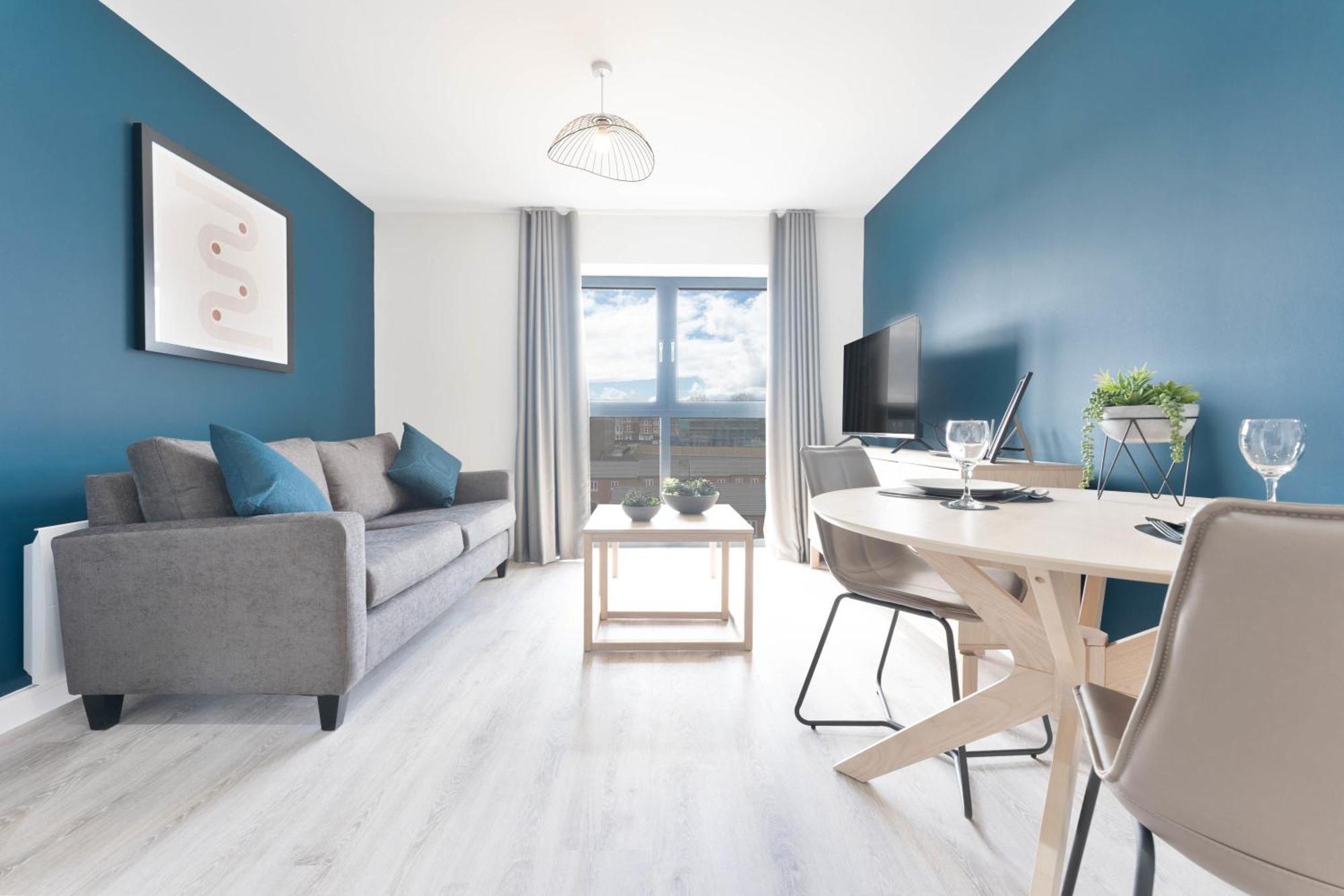 Stayzeni, Hardwick House Derby Bright 1 Bed Flat Luaran gambar